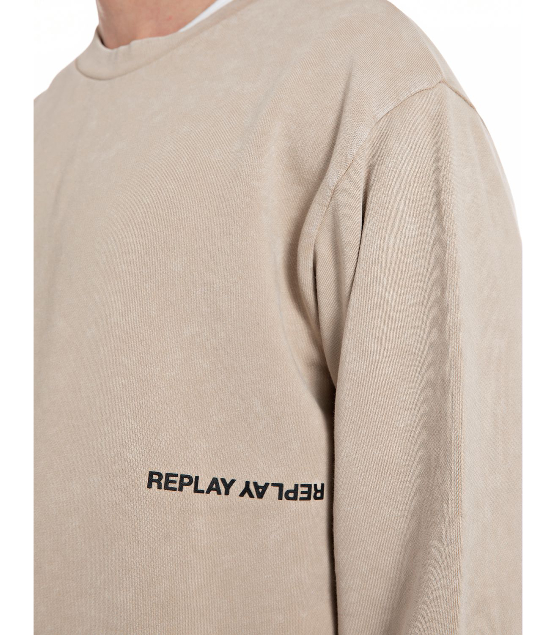 リラックスフィットスウェットシャツ 詳細画像 ライトベージュ 4